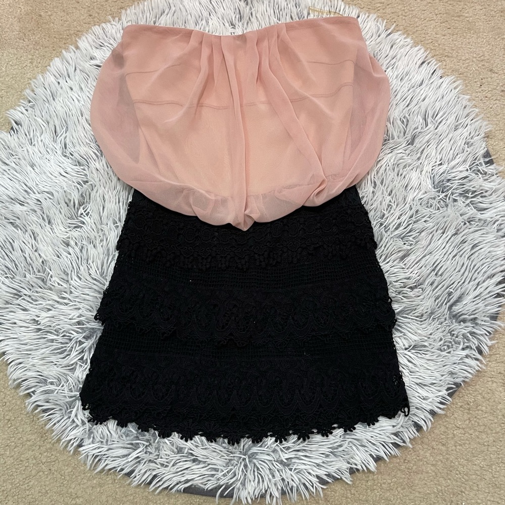 Strapless dress